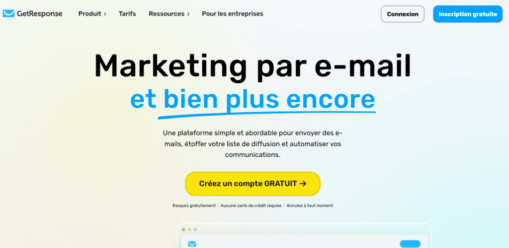 Email marketing pour les ONG avec GetResponse